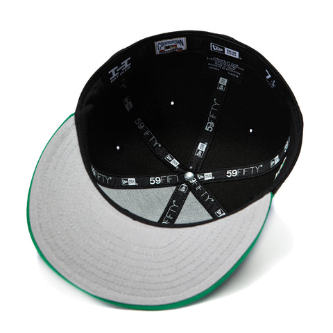 New Era 59Fifty Brooklyn Dodgers 1942 All Star Game Patch Hat - Black, Kelly Green New Era