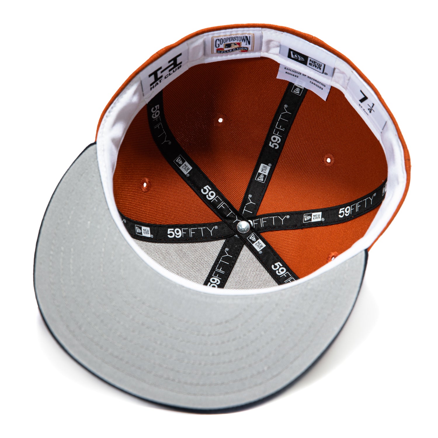 New Era 59Fifty New York Mets 25th Anniversary Patch Hat - Burnt