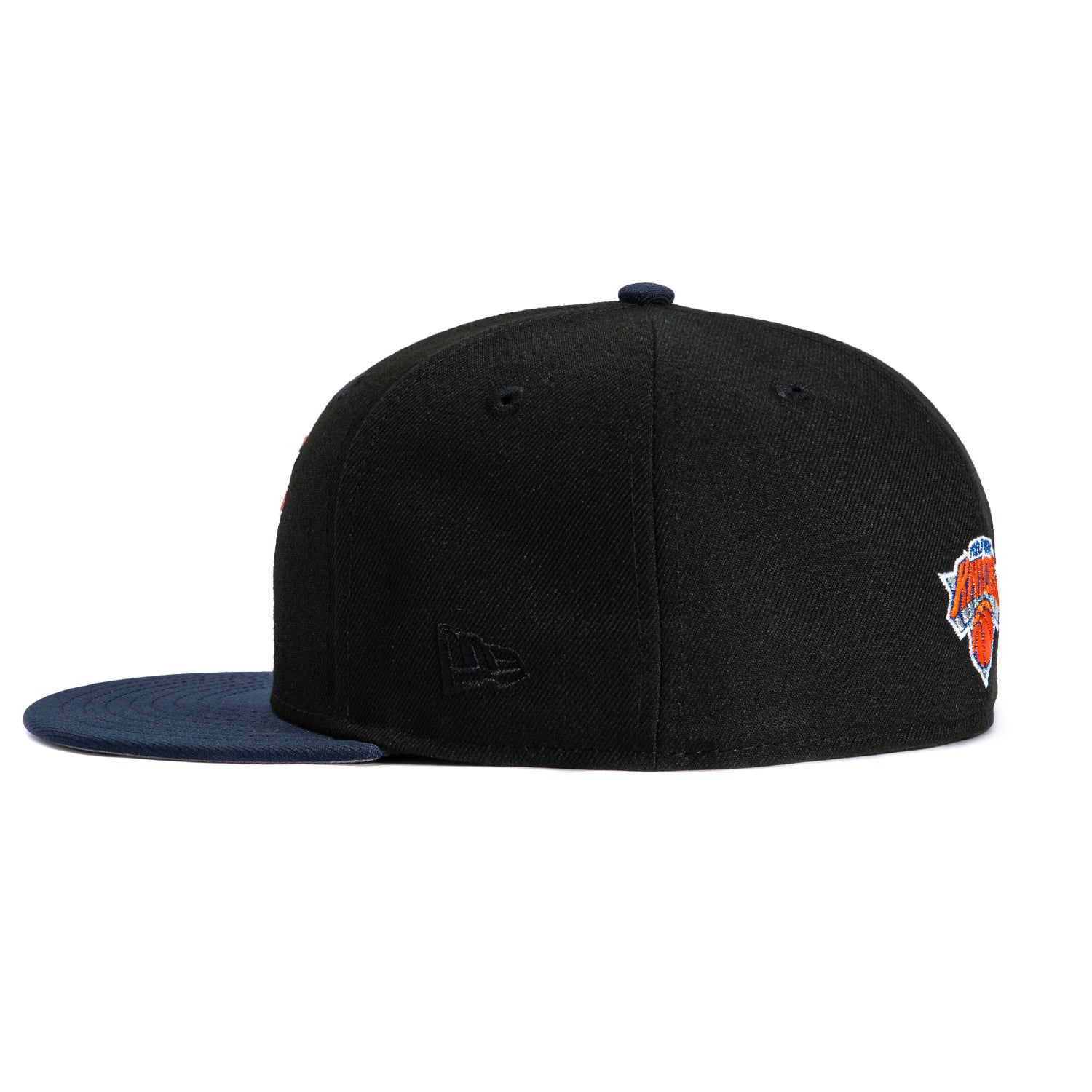New Era 59Fifty New York Knicks Katakana Hat - Black, Navy – Hat Club