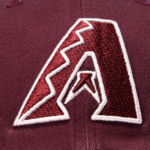 47 Brand Cleanup Arizona Diamondbacks Strapback Hat - Maroon, Pink 47 Brand