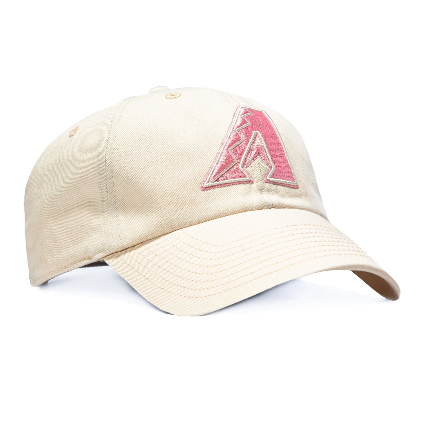 47 Brand Cleanup Arizona Diamondbacks Strapback Hat - Stone, Pink