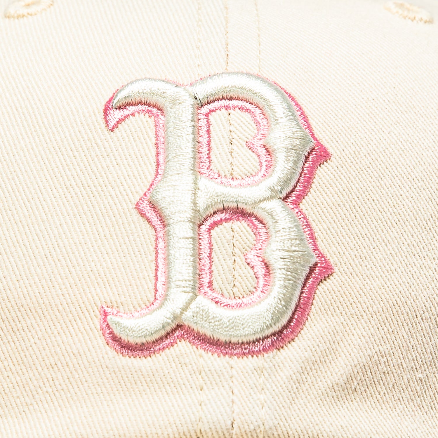 47 Brand Cleanup Boston Red Sox Strapback Hat - Stone, Pink – Hat Club