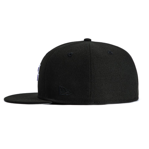 New Era 59Fifty Los Angeles Lakers Katakana Hat - Black