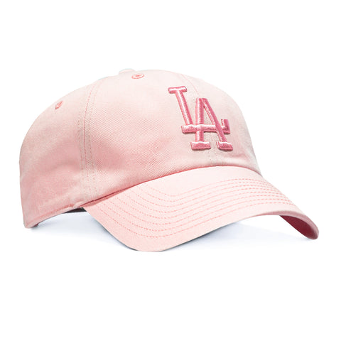 47 Brand Cleanup Los Angeles Dodgers Strapback Hat - Pink, Pink 47 Brand