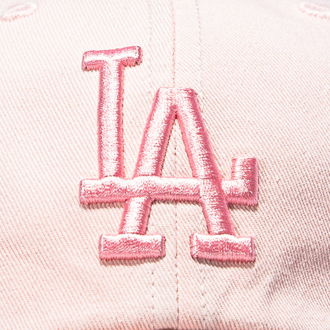 47 Brand Cleanup Los Angeles Dodgers Strapback Hat - Pink, Pink 47 Brand