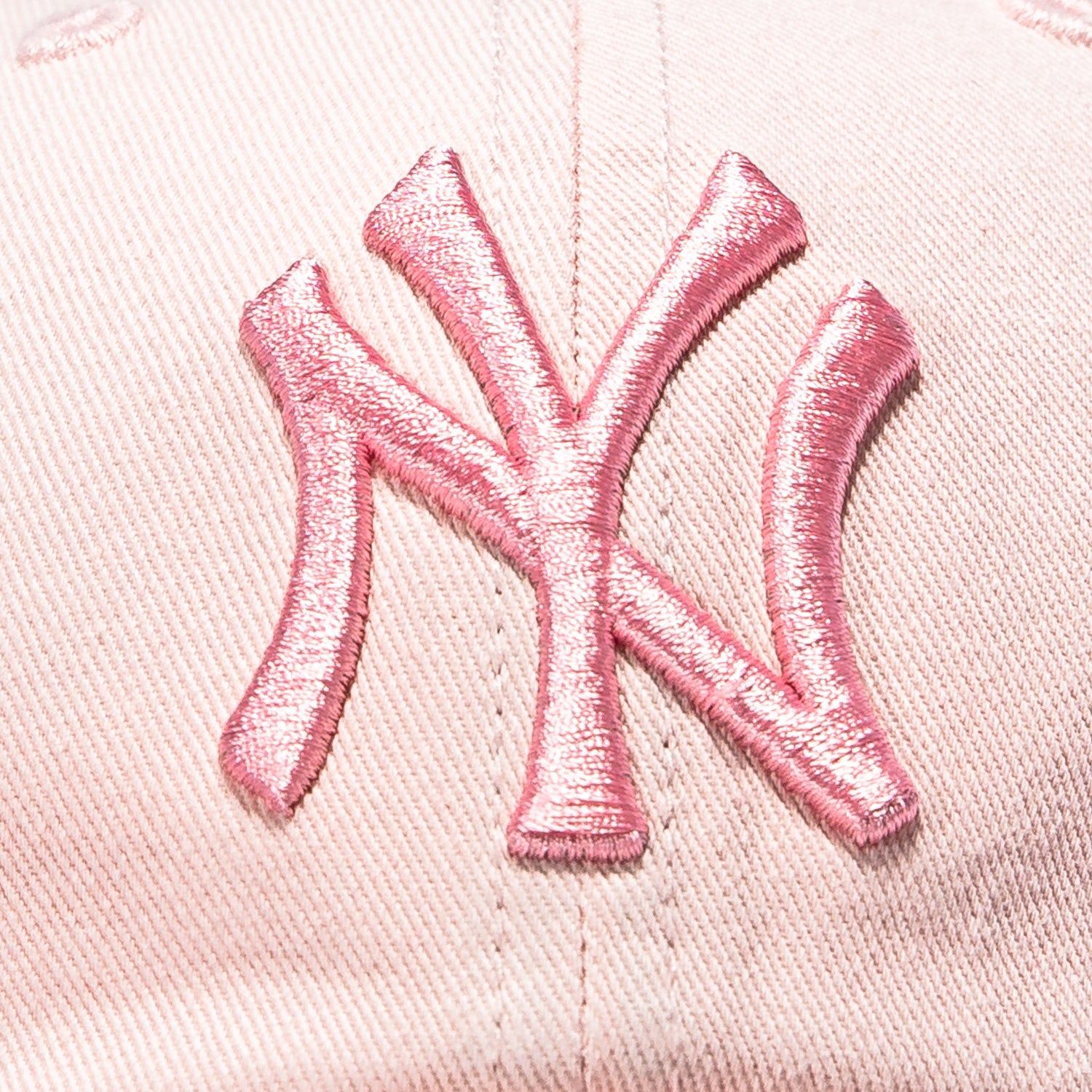 47 Brand Cleanup New York Yankees Strapback Hat - Pink, Pink – Hat