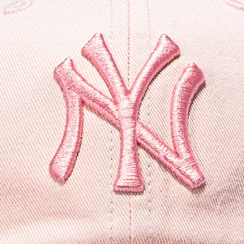 47 Brand Cleanup New York Yankees Strapback Hat - Pink, Pink 47 Brand