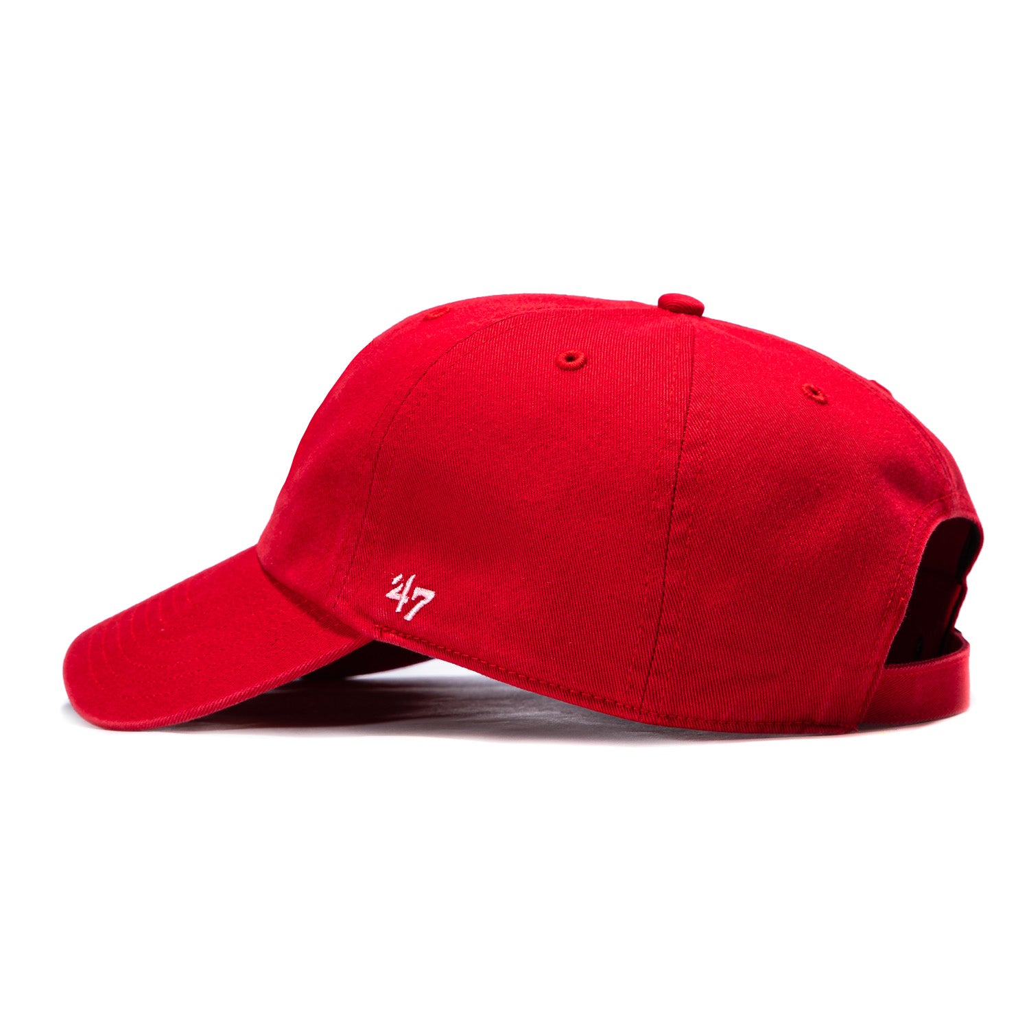 47 Brand Cleanup Los Angeles Dodgers Strapback Hat - Red, Pink