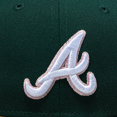 PINK UV 2TONE BRAVES ASG00 GRN/RLTREE New Era