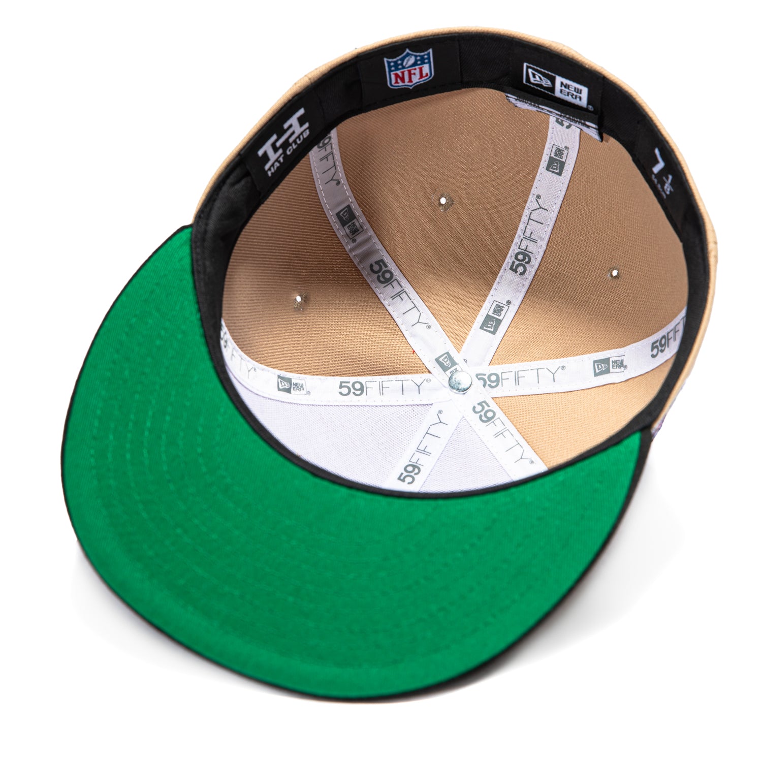 New Era 59Fifty Los Angeles Rams 2000 Super Bowl Patch Hat - Khaki