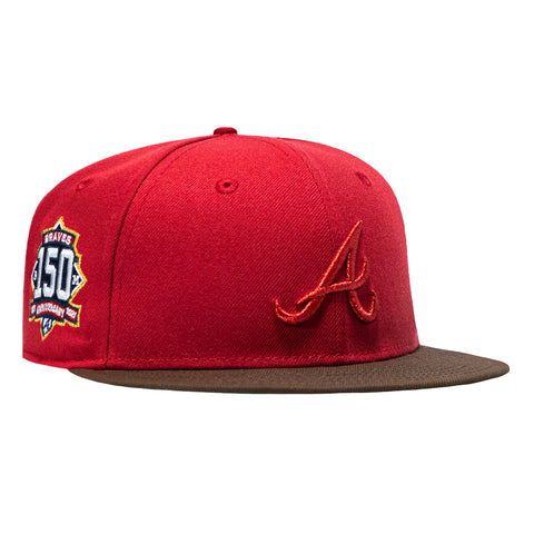 2TONE BRAVES 150TH RED/BRN New Era