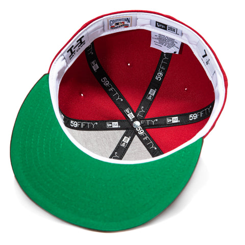 2TONE BRAVES 150TH RED/BRN New Era