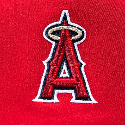 New Era 9Forty Apex Los Angeles Angels 2026 Batting Practice Snapback Hat - Red New Era