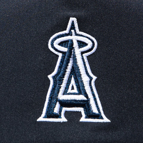 New Era 9Forty Apex Los Angeles Angels 2026 Batting Practice Snapback Hat - Navy New Era