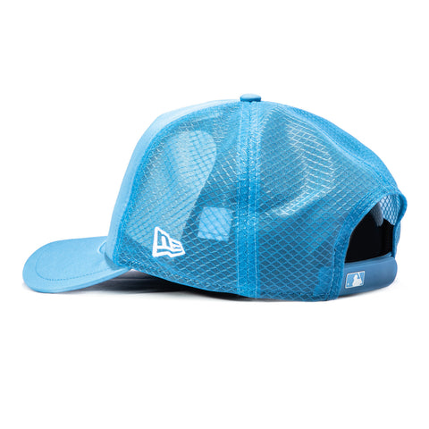 New Era 9Forty Apex Chicago Cubs 2026 Batting Practice Snapback Hat - Light Blue New Era
