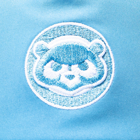 New Era 9Forty Apex Chicago Cubs 2026 Batting Practice Snapback Hat - Light Blue New Era