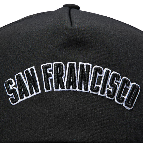 New Era 9Forty Apex San Francisco Giants 2026 Batting Practice Word Snapback Hat - Black New Era