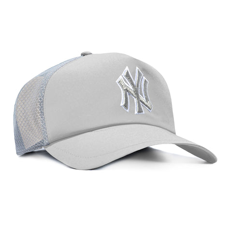 New Era 9Forty Apex New York Yankees 2026 Batting Practice Snapback Hat - Grey New Era