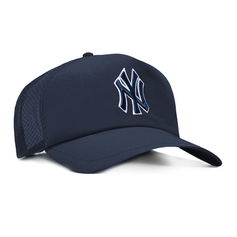New Era 9Forty Apex New York Yankees 2026 Batting Practice Snapback Hat - Navy New Era