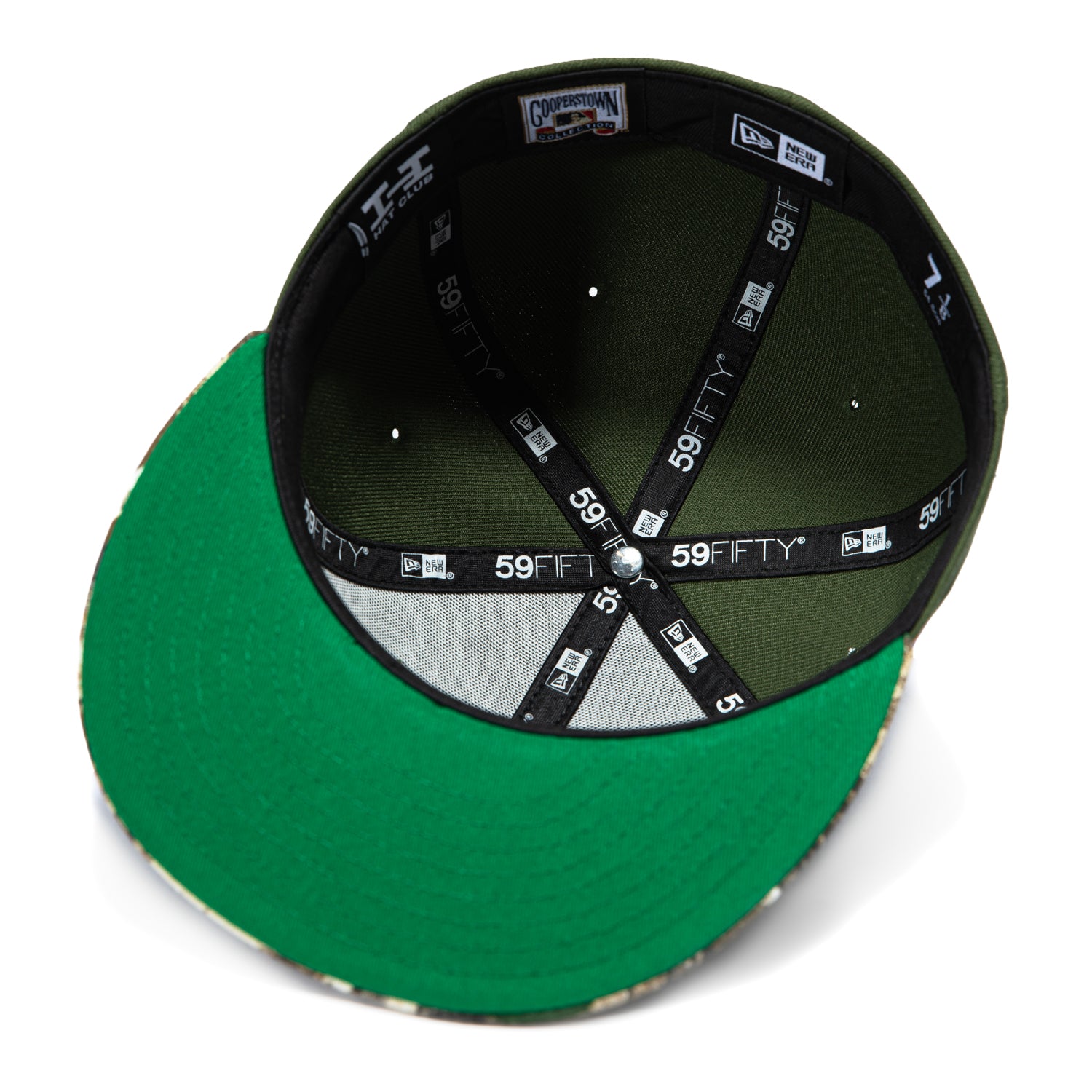 New Era 59Fifty New York Mets 40th Anniversary Patch Hat - Olive