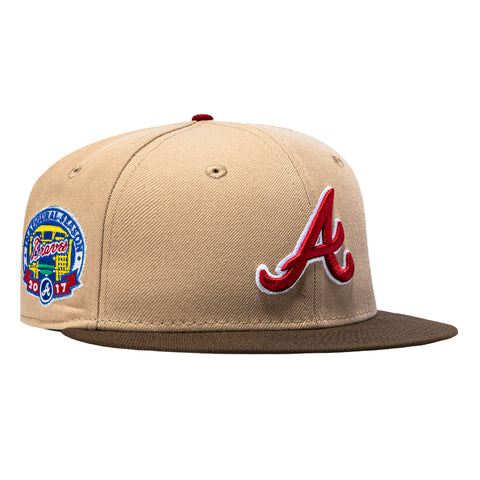 2TONE BRAVES INAUG17 KHK/BRN New Era