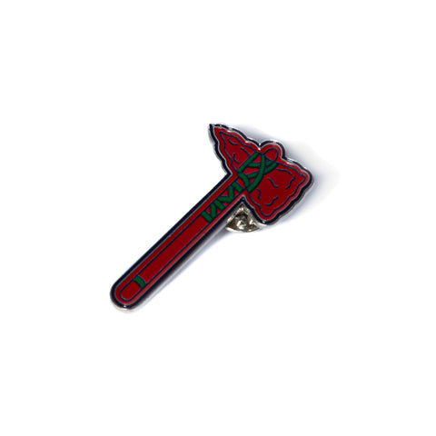 Hat Club Atlanta Braves Logo Pin - Multi-Color Hat Club