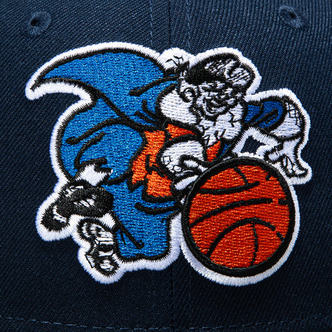 New Era 59Fifty New York Knicks Est. 1946 Patch Alternate Hat - Navy, Grey New Era
