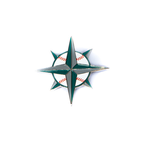 Hat Club Seattle Mariners Logo Pin - Multi-Color Hat Club