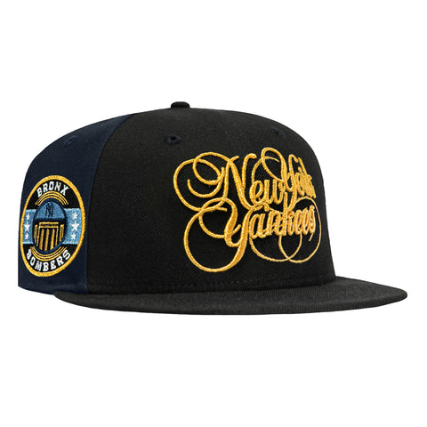 2TONE YANKEES BOMBERS SCRIPT NVY/BLK New Era