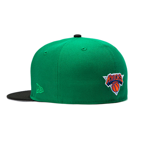 New Era 59Fifty New York Knicks 2006 All Star Game Patch Alternate Hat - Kelly, Black New Era