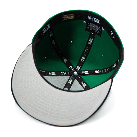 New Era 59Fifty New York Knicks 2006 All Star Game Patch Alternate Hat - Kelly, Black New Era