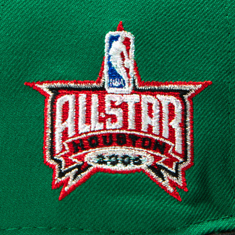 New Era 59Fifty New York Knicks 2006 All Star Game Patch Alternate Hat - Kelly, Black New Era
