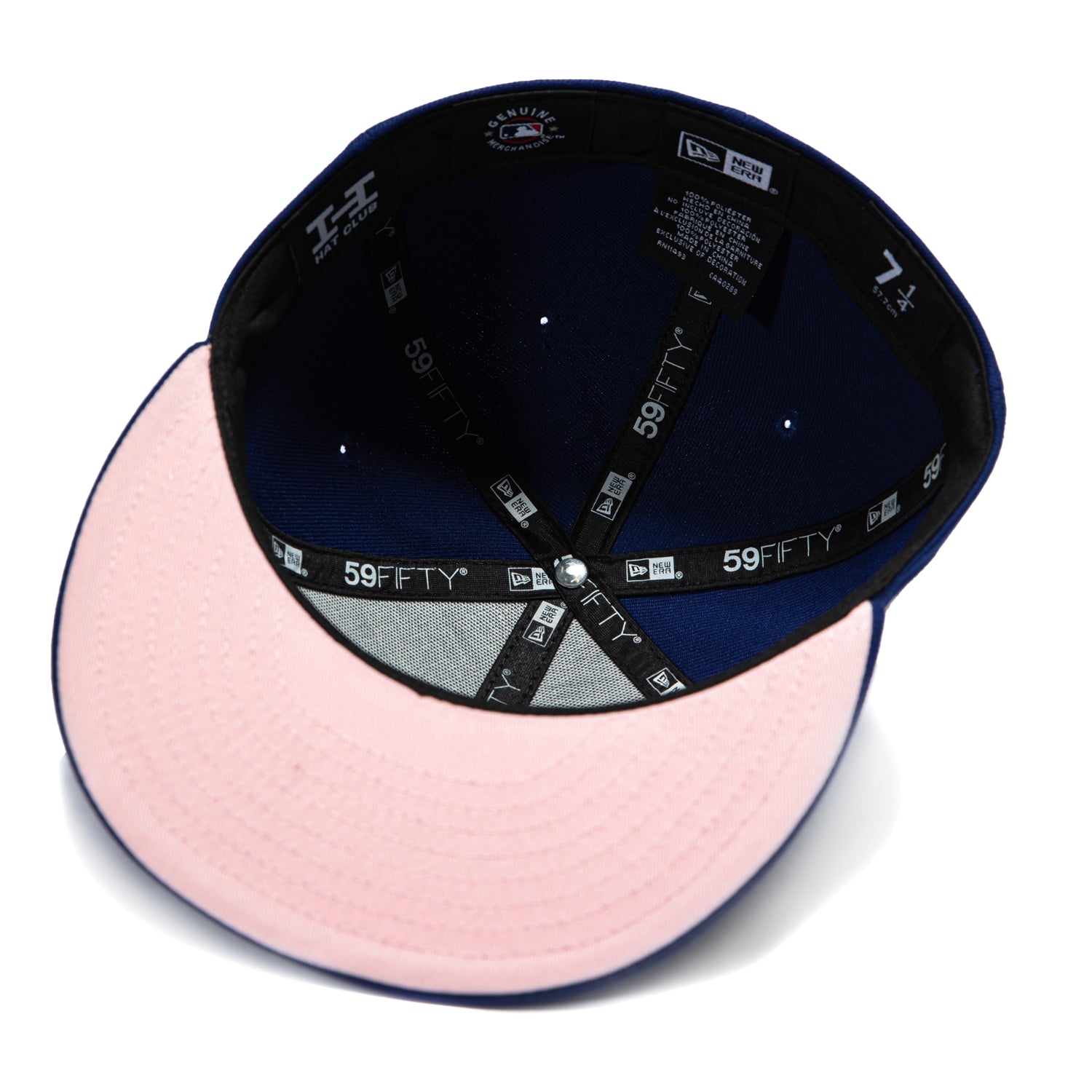 New Era 59Fifty Los Angeles Dodgers 2025 World Series Patch Pink