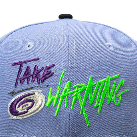 MAIN EVENT 2T HURRICANES SC06 WARNING LAV/BLK New Era