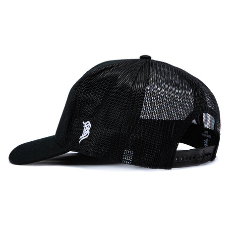 Branded Bills Arizona 48 State Trucker Snapback Curved Hat - Black Branded Bills