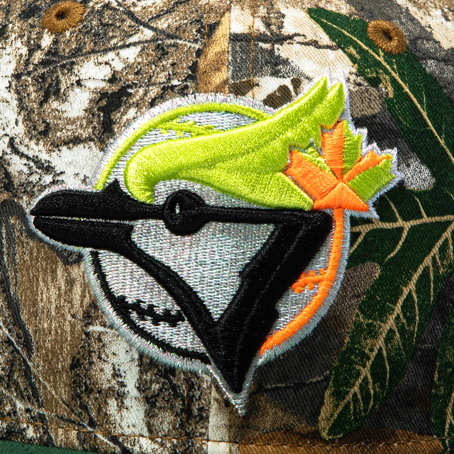 New Era 59Fifty Neon Realtree Toronto Blue Jays 1992 World Series