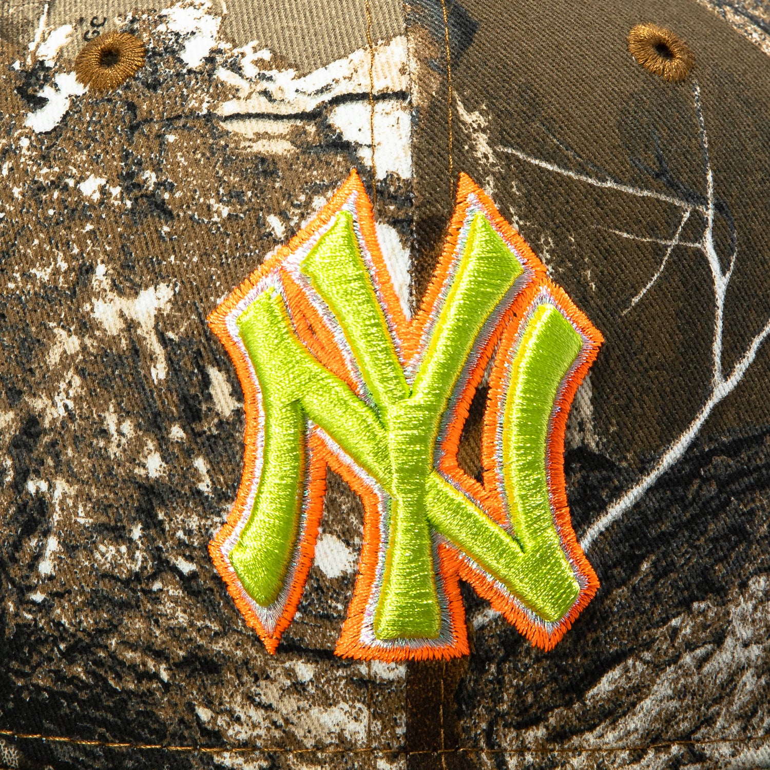 New Era 59Fifty Neon Realtree New York Yankees 1977 World Series