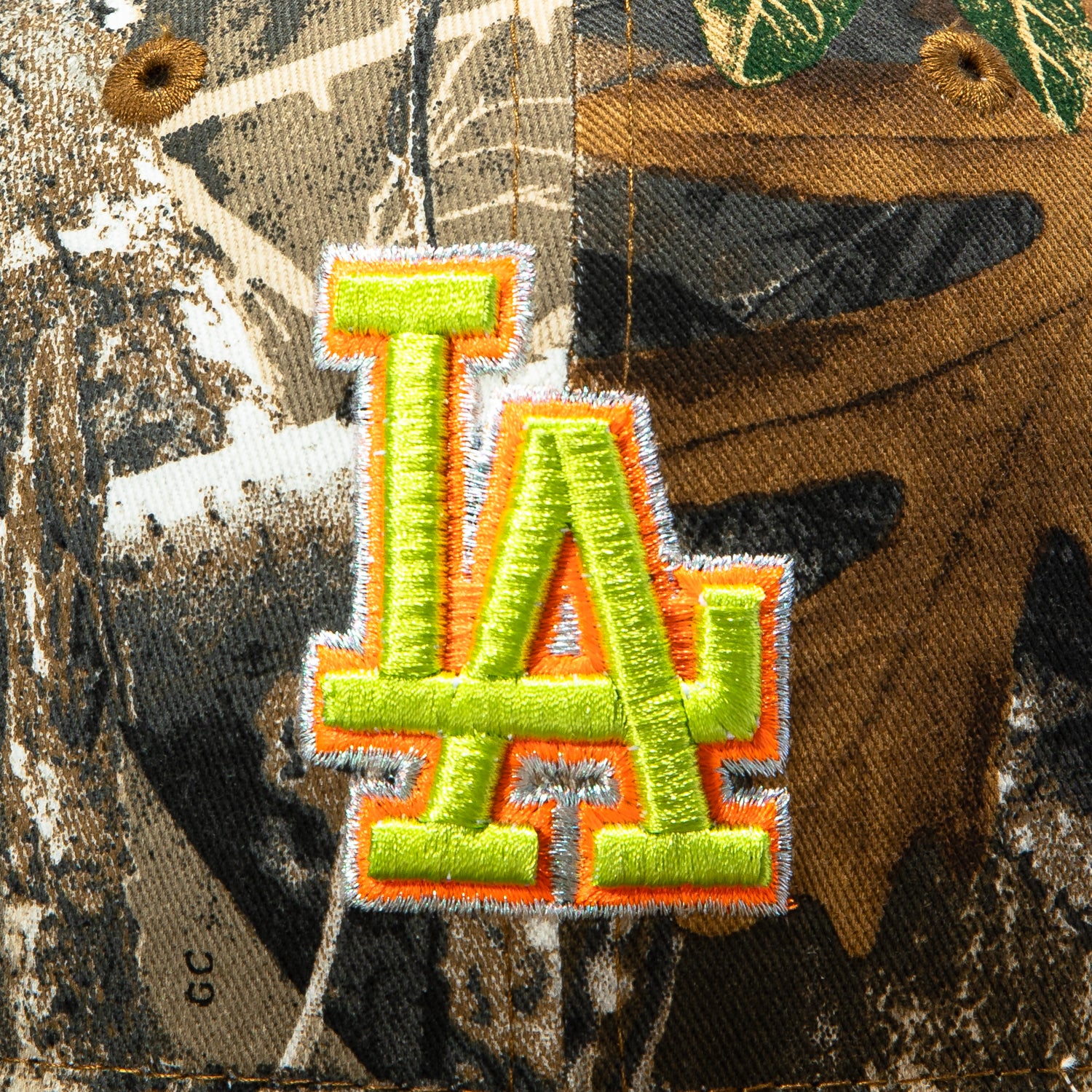 New Era 59Fifty Neon Realtree Los Angeles Dodgers 40th Anniversary