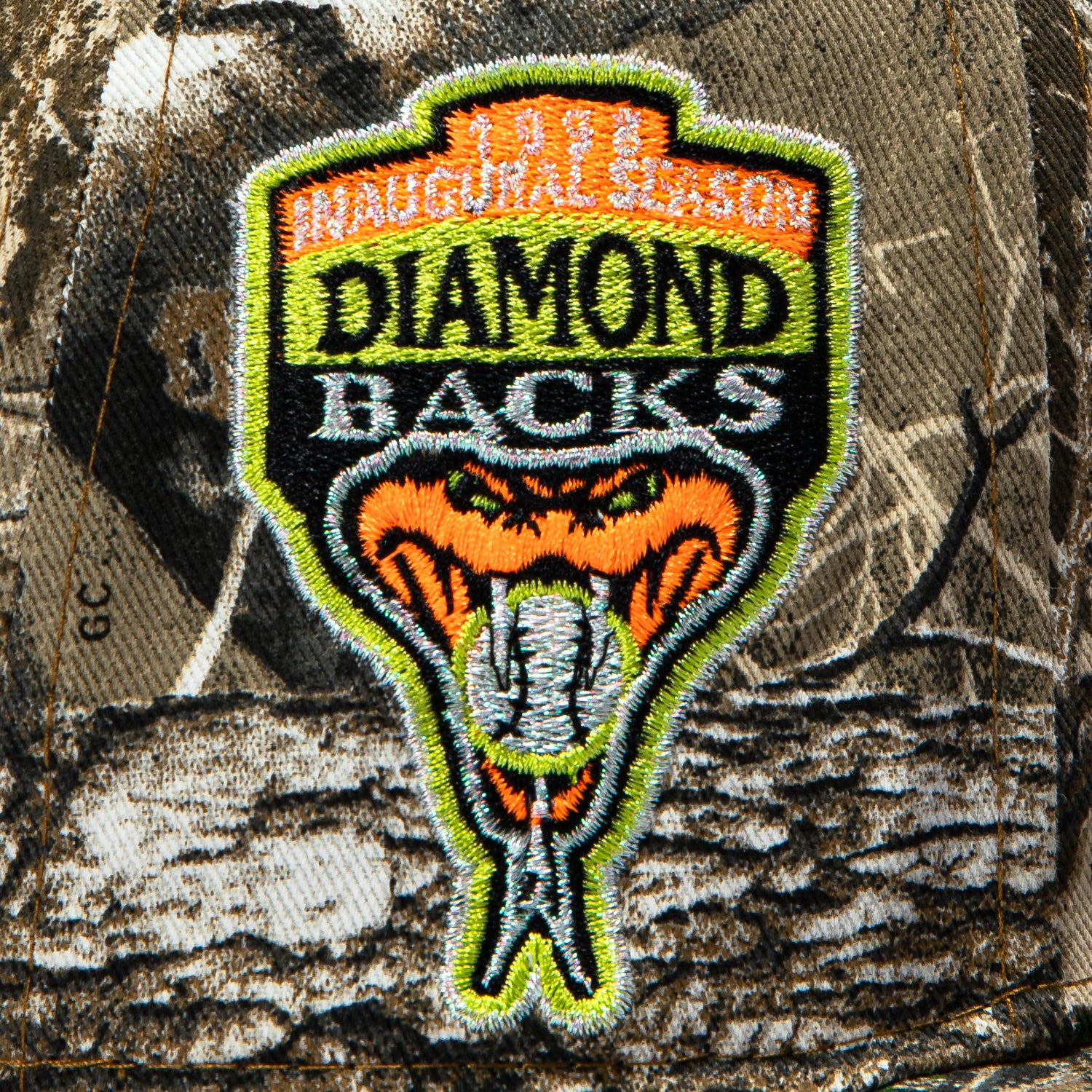 New Era 59Fifty Neon Realtree Arizona Diamondbacks Inaugural Patch