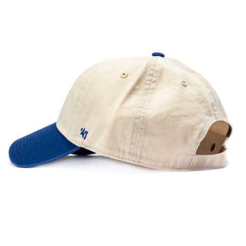 47 Brand Los Angeles Dodgers Cleanup Adjustable Hat - Stone, Royal 47 Brand