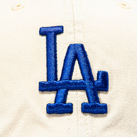 47 Brand Los Angeles Dodgers Cleanup Adjustable Hat - Stone, Royal 47 Brand