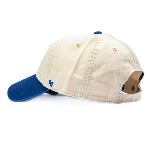 47 Brand New York Mets Cleanup Adjustable Hat - Stone, Royal 47 Brand