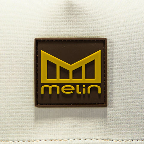 Melin Odysea Hydro Yellow Jacket Icon Snapback Hat - White, Navy Melin