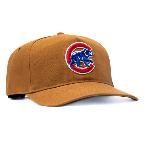 47 Brand x Carhartt Hitch Chicago Cubs Adjustable Snapback Hat - Brown 47 Brand