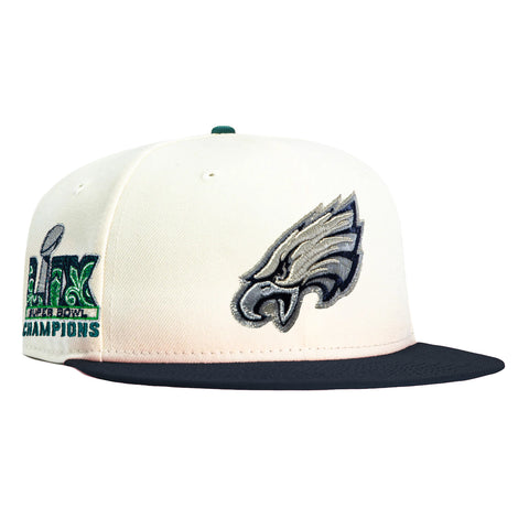 BASS BRIMFEEN 2TONE EAGLES SB25 CHAMPS WHT/NVY/GRN New Era