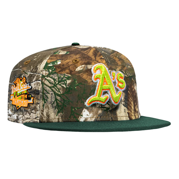 New Era 59Fifty Neon Realtree Oakland Athletics Battle of the Bay