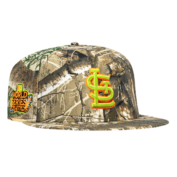 New Era 59Fifty Neon Realtree St Louis Cardinals 2011 World Series