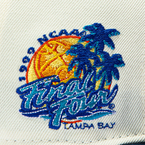 NCAA 5950 UCONN FF99 ARCH WHT/NVY New Era