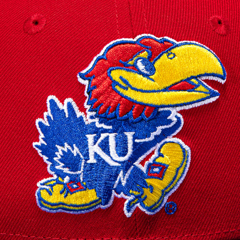 NCAA 2TONE KANSAS FF08 RED/ROY New Era