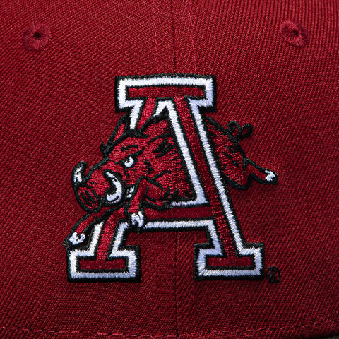 NCAA 2TONE ARKANSAS FF94 CRD/BLK New Era